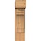 Ekena Millwork Merced Block Smooth Bracket w/ Offset Brace, Western Red Cedar, 7 1/2"W x 18"D x 30"H BKT0806X18X30MRC05SWR - alternate 3